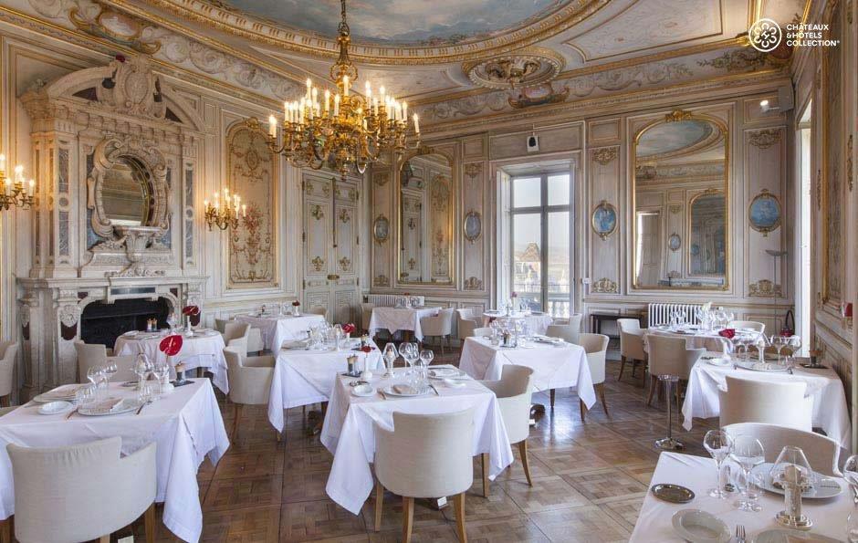 Chateau & Spa De La Cueillette Meursault Restoran foto